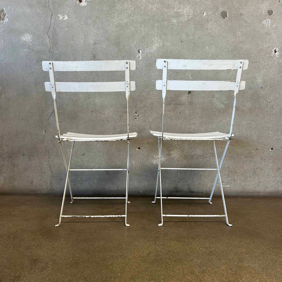 Pair of Vintage Folding Chairs