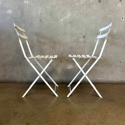 Pair of Vintage Folding Chairs