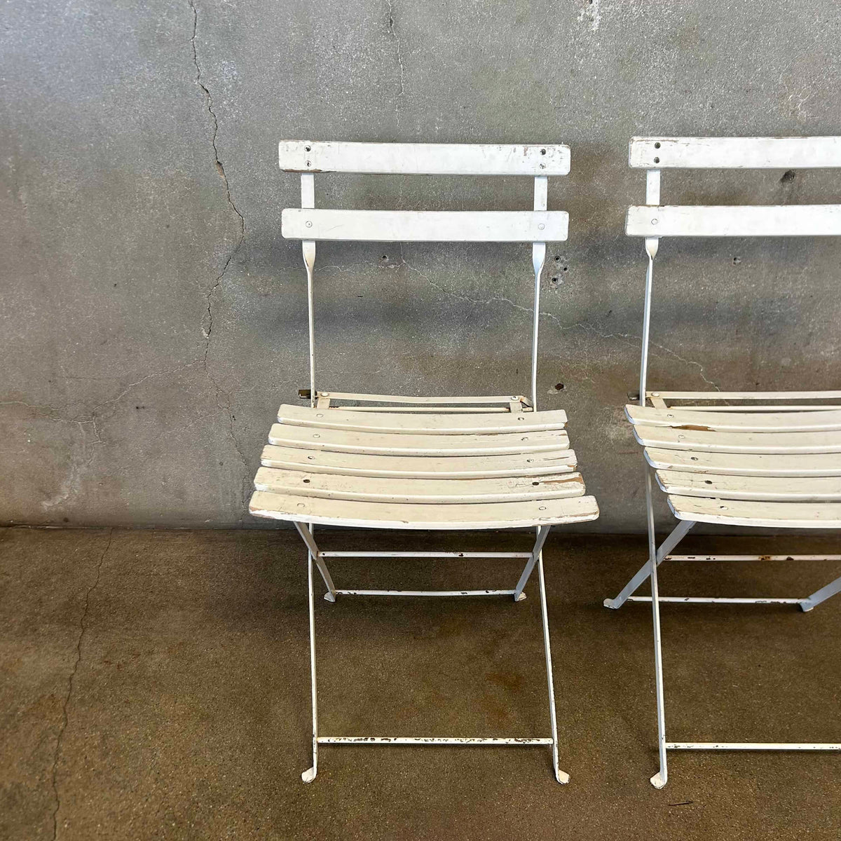 Pair of Vintage Folding Chairs