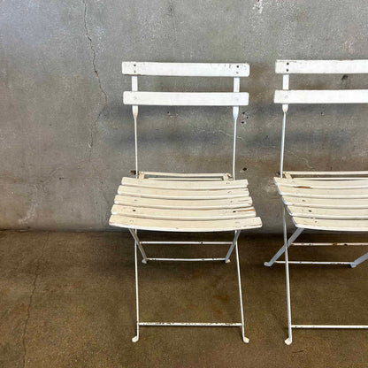 Pair of Vintage Folding Chairs