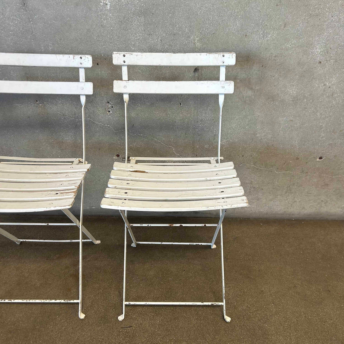 Pair of Vintage Folding Chairs