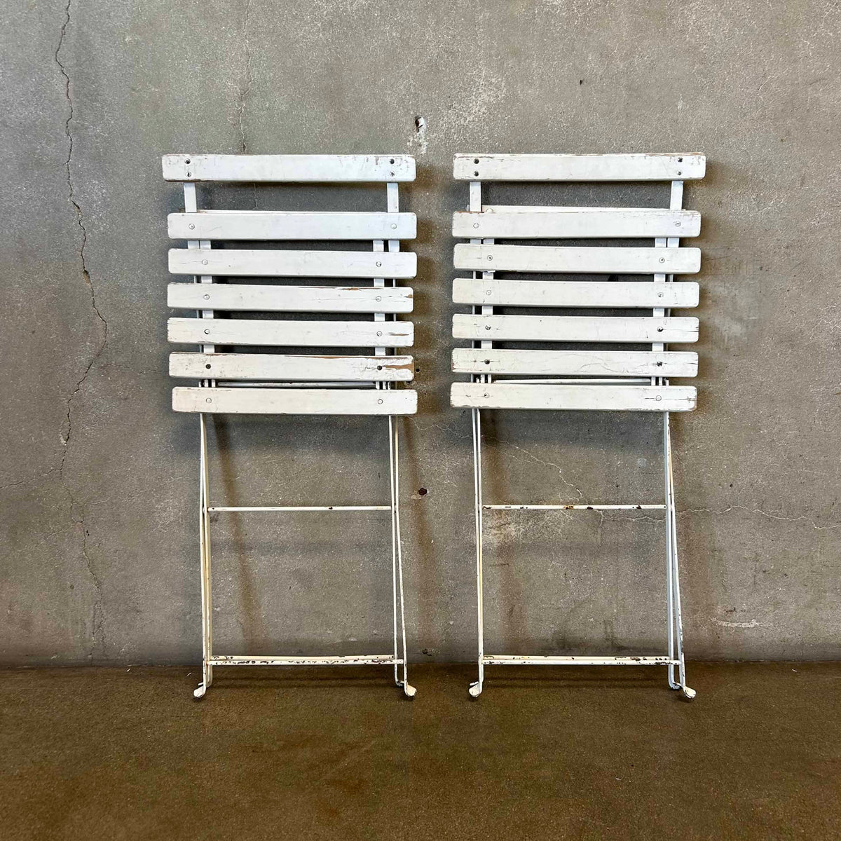 Pair of Vintage Folding Chairs