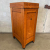 1920's Quarter Sawn Oak File Cabinet On Wheels