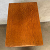 1920's Quarter Sawn Oak File Cabinet On Wheels