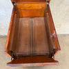 1920's Quarter Sawn Oak File Cabinet On Wheels