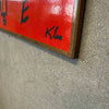 Mid Century Modern Klee Print on Board