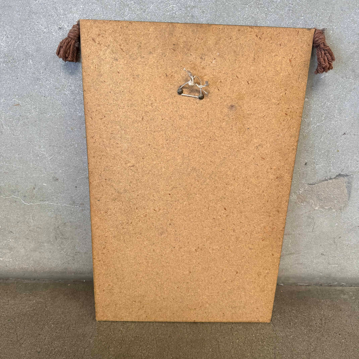 Mid Century Modern Klee Print on Board