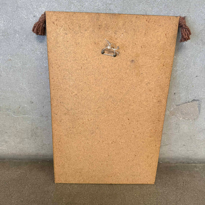 Mid Century Modern Klee Print on Board