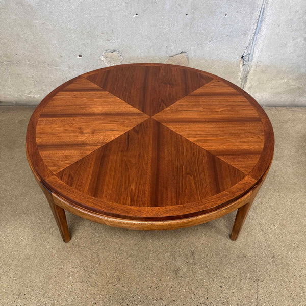 Mid Century Modern Lane Round Coffee Table - Original Finish