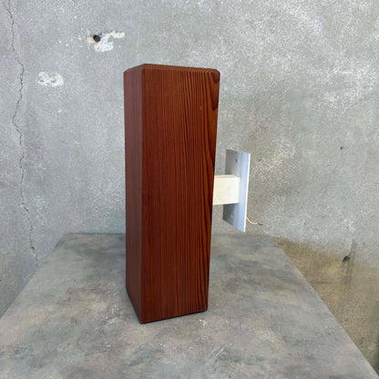 Architechtural Salvage Redwood Wall Sconce w/ Up/Down Light #1