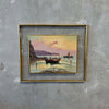 1960s' Ilio Gianaccini Italian Fisherman Painting - Oil on Canvas