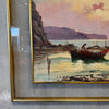 1960s' Ilio Gianaccini Italian Fisherman Painting - Oil on Canvas