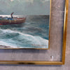 1960s' M. Rinaldi Italian Fisherman Painting - Oil on Canvas