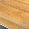 Solid Wood Demilune Console Table & Drawer