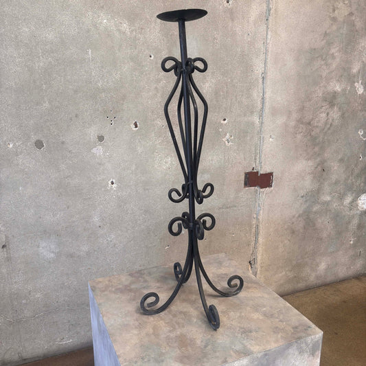 Wrought Iron Candle Holder