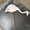 Vintage Cement Flamingo - Large
