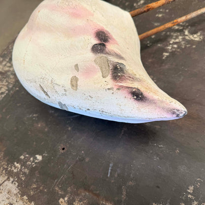 Vintage Cement Flamingo - Large