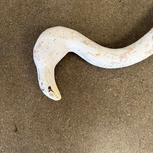Vintage Cement Flamingo - Medium #2