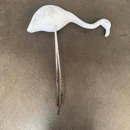 Vintage Cement Flamingo - Medium #2