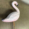 Vintage Cement Flamingo - Medium #3