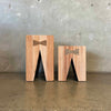 Pair of Chunky Side Tables/Stools