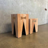 Pair of Chunky Side Tables/Stools