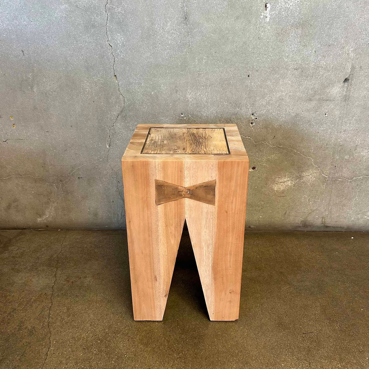 Pair of Chunky Side Tables/Stools