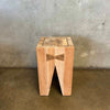 Pair of Chunky Side Tables/Stools