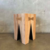 Pair of Chunky Side Tables/Stools