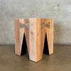 Pair of Chunky Side Tables/Stools