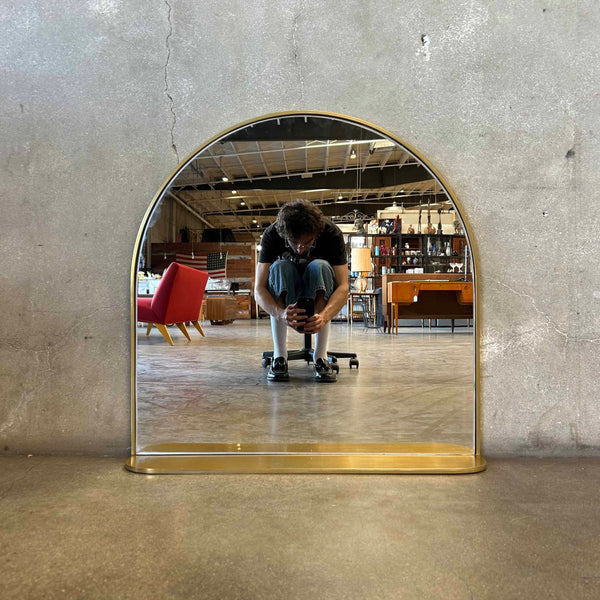 CB2 Brass Vanity Mirror (No Longer Produced) #1