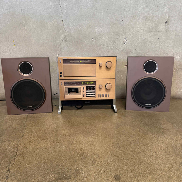 Tested & Working Sharp SM-5500 + RS-5500 Amp + Receiver Stereo Tuner