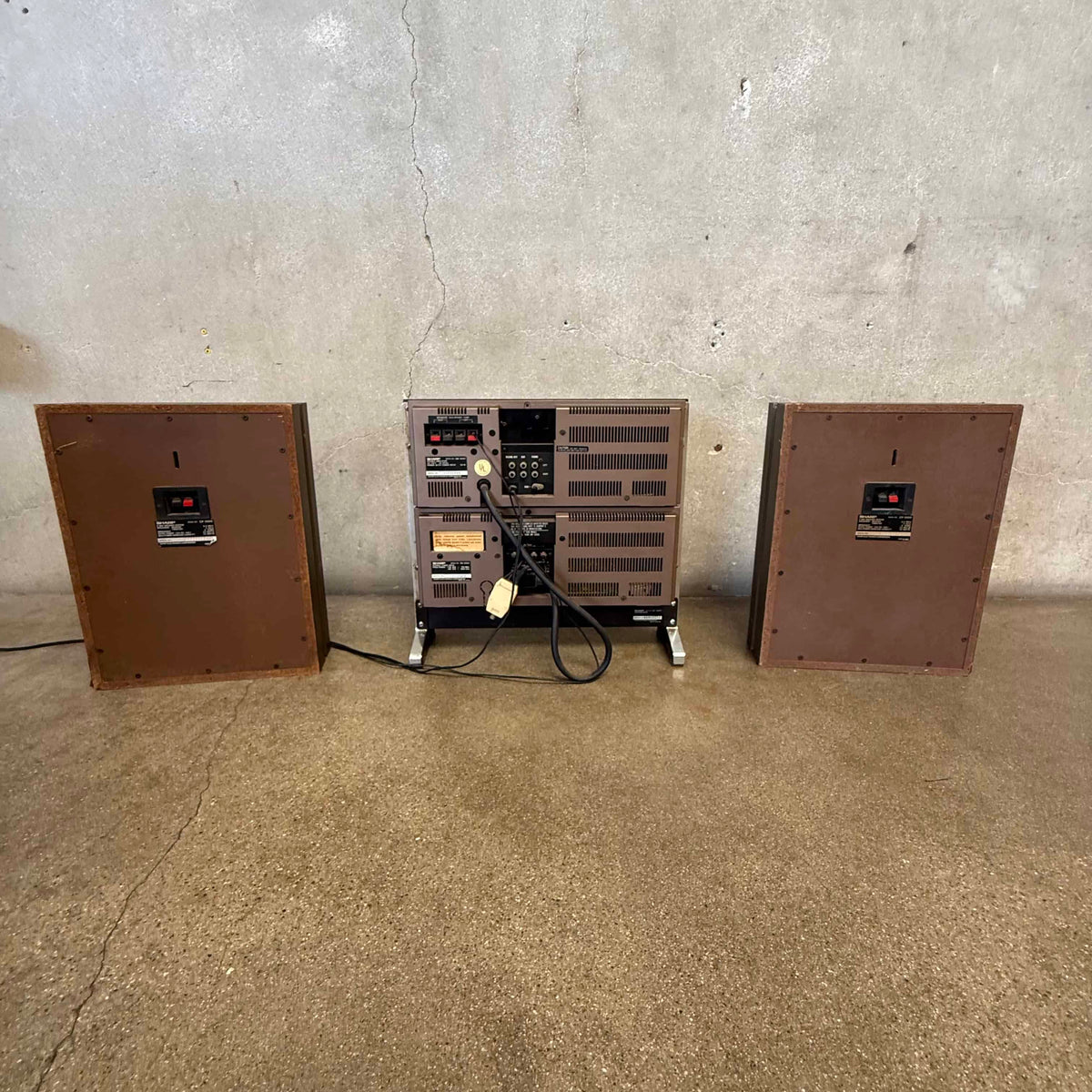Tested & Working Sharp SM-5500 + RS-5500 Amp + Receiver Stereo Tuner