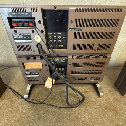 Tested & Working Sharp SM-5500 + RS-5500 Amp + Receiver Stereo Tuner