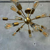 Mid Century Modern Style Reproduction Brass Sputnik Chandelier #1