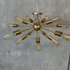 Mid Century Modern Style Reproduction Brass Sputnik Chandelier #1