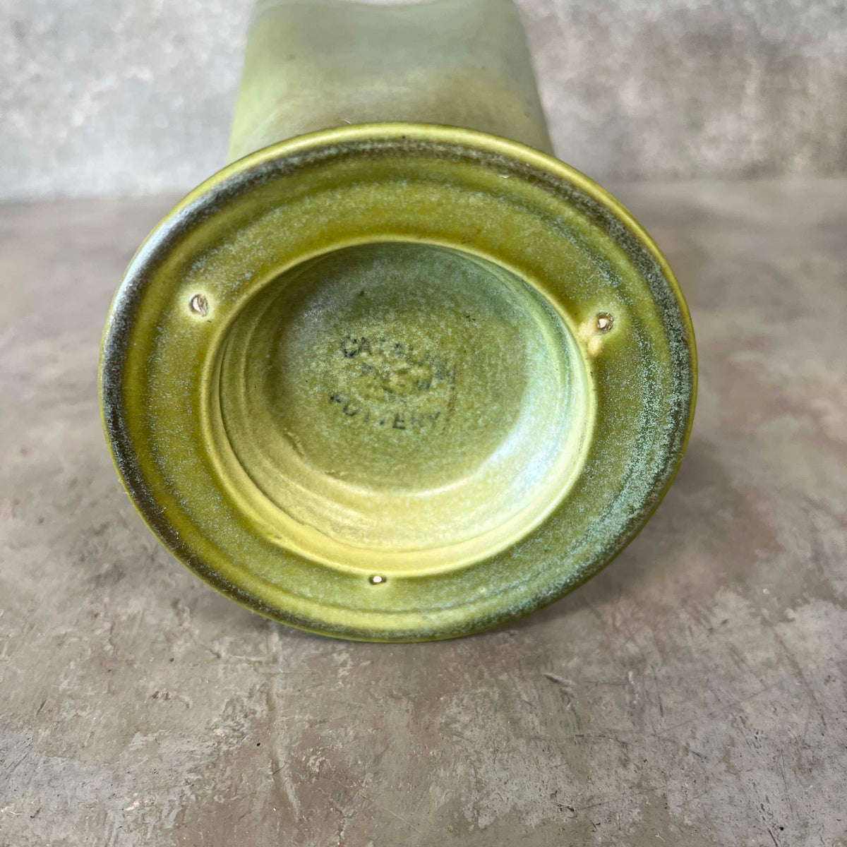 Catalina Pottery Green Vase