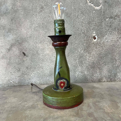 Monterey Lamp - Candlestick Style 1930s