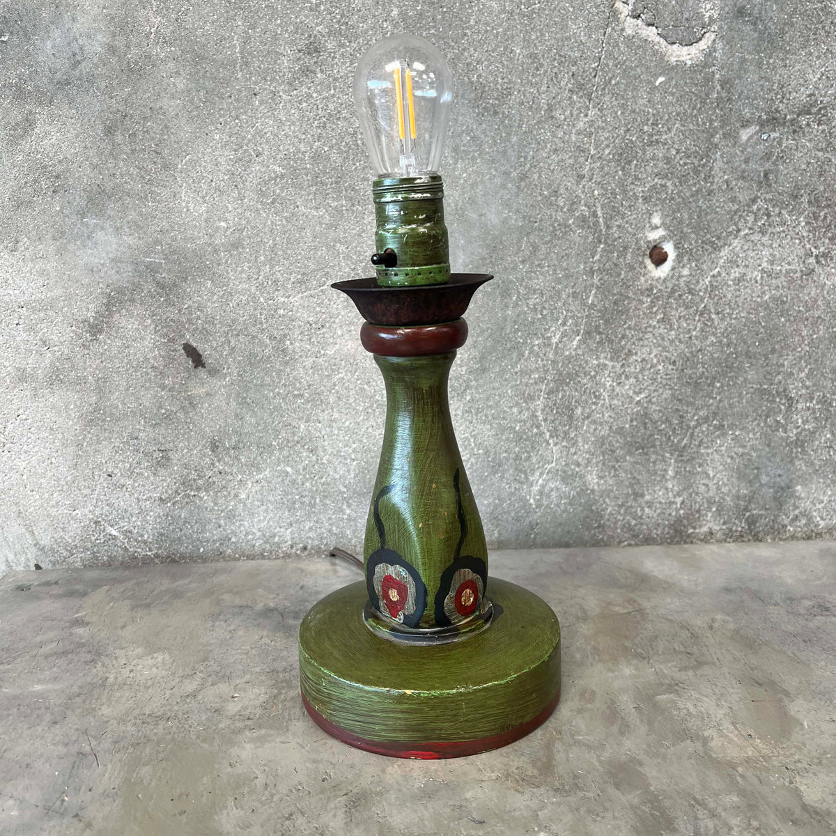 Monterey Lamp - Candlestick Style 1930s