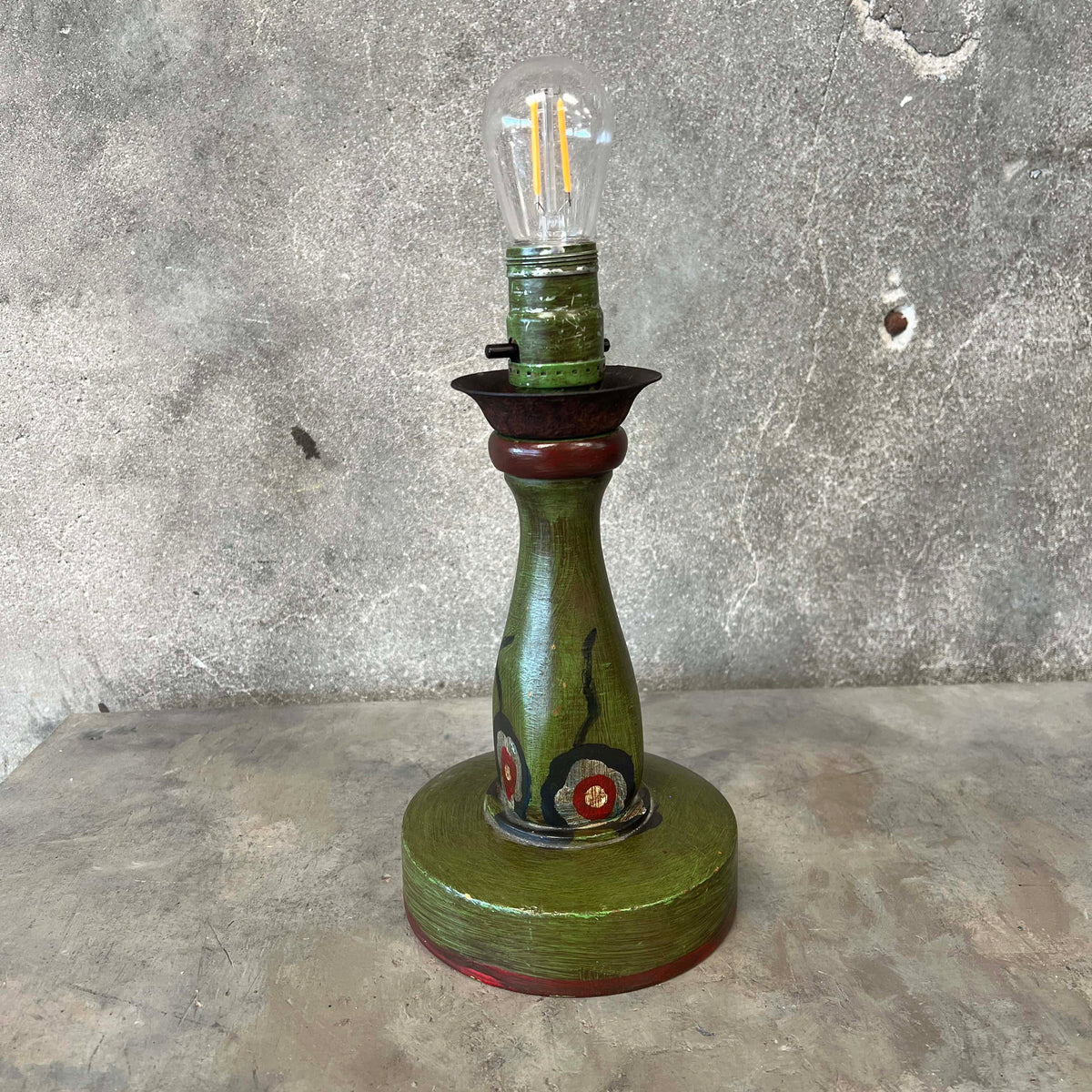 Monterey Lamp - Candlestick Style 1930s