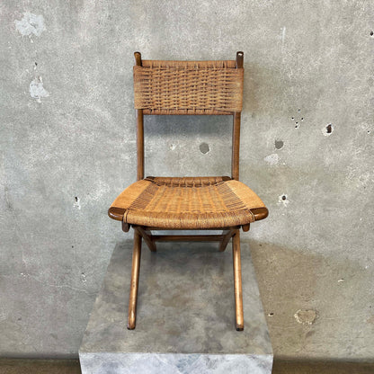 Mid Century Modern Folding Game Table Chair Made in Yugoslavia #3
