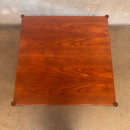Mid Century Modern Teak Danish Side Table