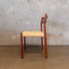 Vintage Mid Century Modern Stamped Moller Side Chair
