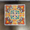 D & M Tile Table Wrought Iron Base