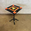 D & M Tile Table Wrought Iron Base