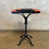 D & M Tile Table Wrought Iron Base