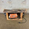 Vintage Mid Century Modern Red Electric Majestic "Jupiter" Fireplace