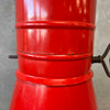 Vintage Mid Century Modern Red Electric Majestic "Jupiter" Fireplace