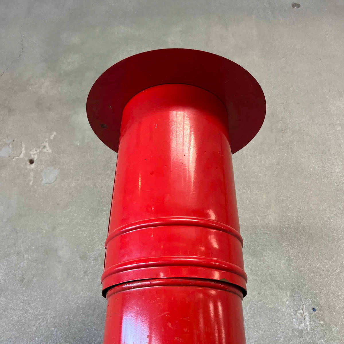 Vintage Mid Century Modern Red Electric Majestic "Jupiter" Fireplace