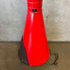 Vintage Mid Century Modern Red Electric Majestic "Jupiter" Fireplace